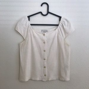 Texture & Thread Button Front Top